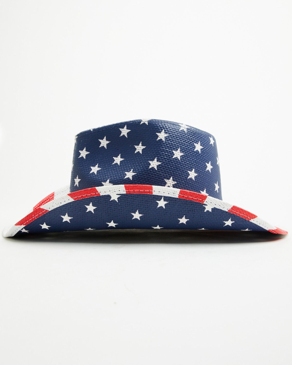 Image #3 - Shyanne Women's Americana Straw Cowboy Hat, Red/white/blue, hi-res