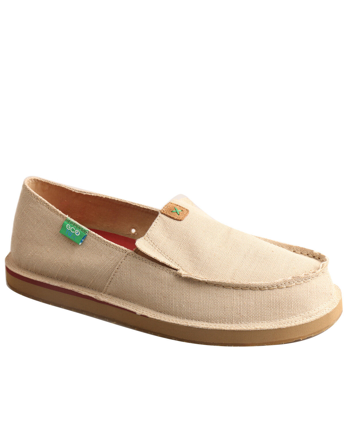 Image #1 - Twisted X Men's Slip-On Loafers, Tan, hi-res