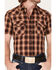 Image #3 - Pendleton Men's Frontier Large Plaid Short Sleeve Western Shirt, Red, hi-res