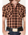 Image #3 - Pendleton Men's Frontier Large Plaid Short Sleeve Western Shirt , Red, hi-res