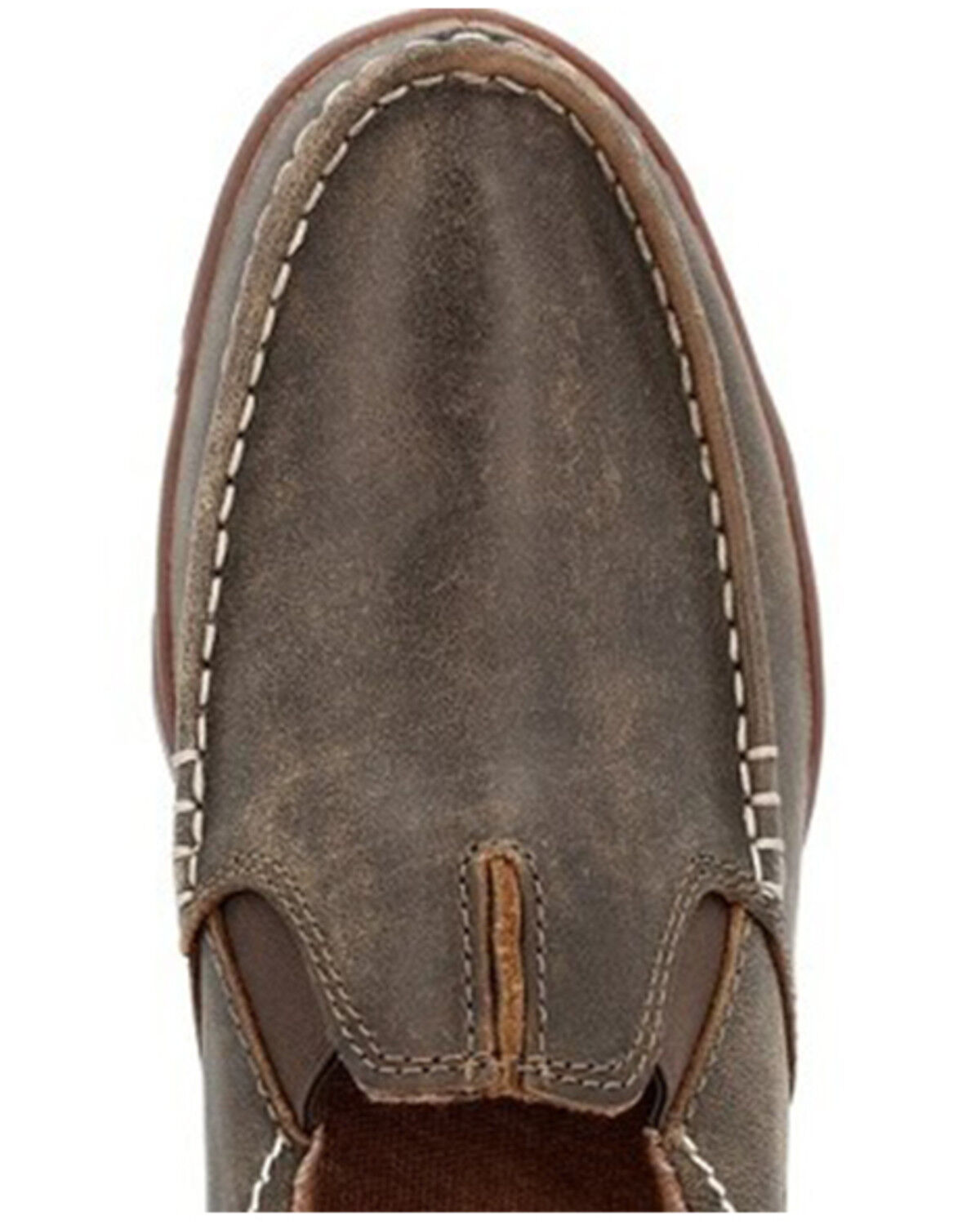 Image #6 - Georgia Boot Men's Cedar Falls Slip-On Shoe - Moc Toe, Brown, hi-res