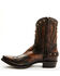 Image #3 - Corral Men's Overlay Short Western Boots - Snip Toe, Honey, hi-res