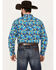 Image #4 - Ariat Men's Landon Classic Fit Long Sleeve Button Down Western Shirt, White, hi-res