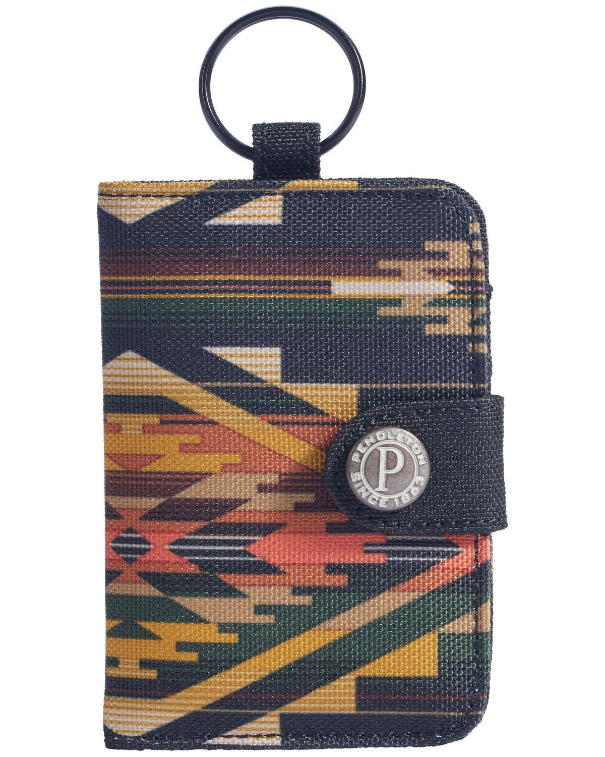 Pendleton Tumalo Southwestern Keyring Wallet, Multi, hi-res