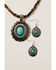 Image #3 - Shyanne Women's Ida Concho Necklace Set, Silver, hi-res