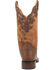 Image #4 - Dan Post Women's Tan Dozi Premium Leather Western Performance Boots - Broad Square Toe, , hi-res