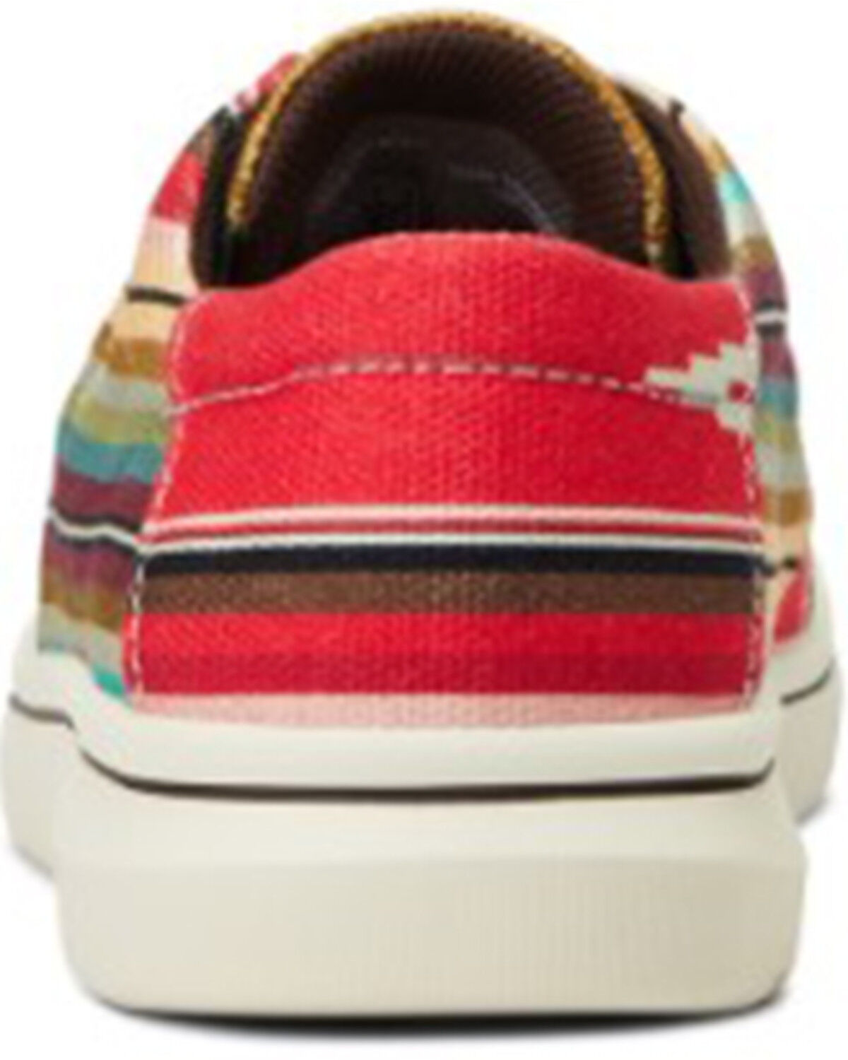 Image #3 - Ariat Girls' Cruiser Pastel Serape FLX Foam Lace-Up Casual Hilo - Round Toe, Multi, hi-res