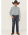 Image #1 - Cody James Boys' Balboa Slim Straight Stretch Denim Jeans, Dark Wash, hi-res