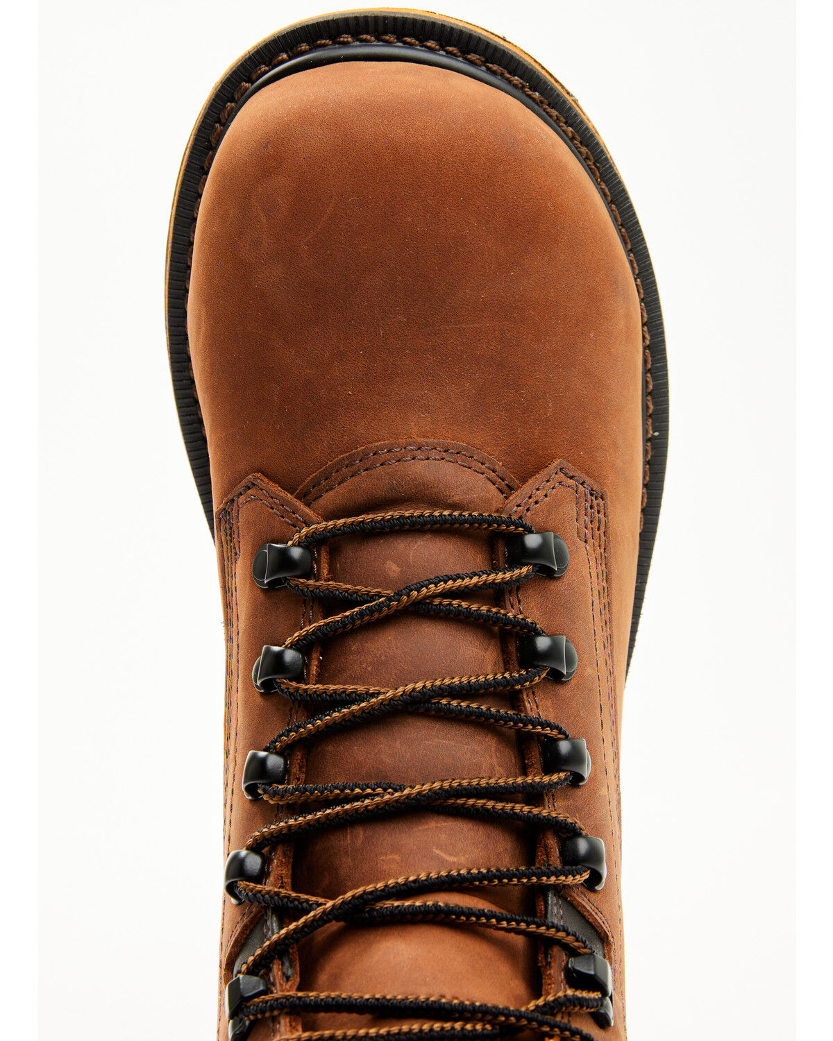 Image #6 - Hawx Men's 6" Enduro Lace-Up Work Boots - Composite Toe, Dark Brown, hi-res