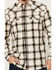 Image #3 - Moonshine Spirit Men's Crescendo Plaid Print Long Sleeve Snap Western Shirt, White, hi-res