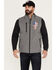 Image #1 - Howitzer Men's Skull Bonded Vest, Charcoal, hi-res