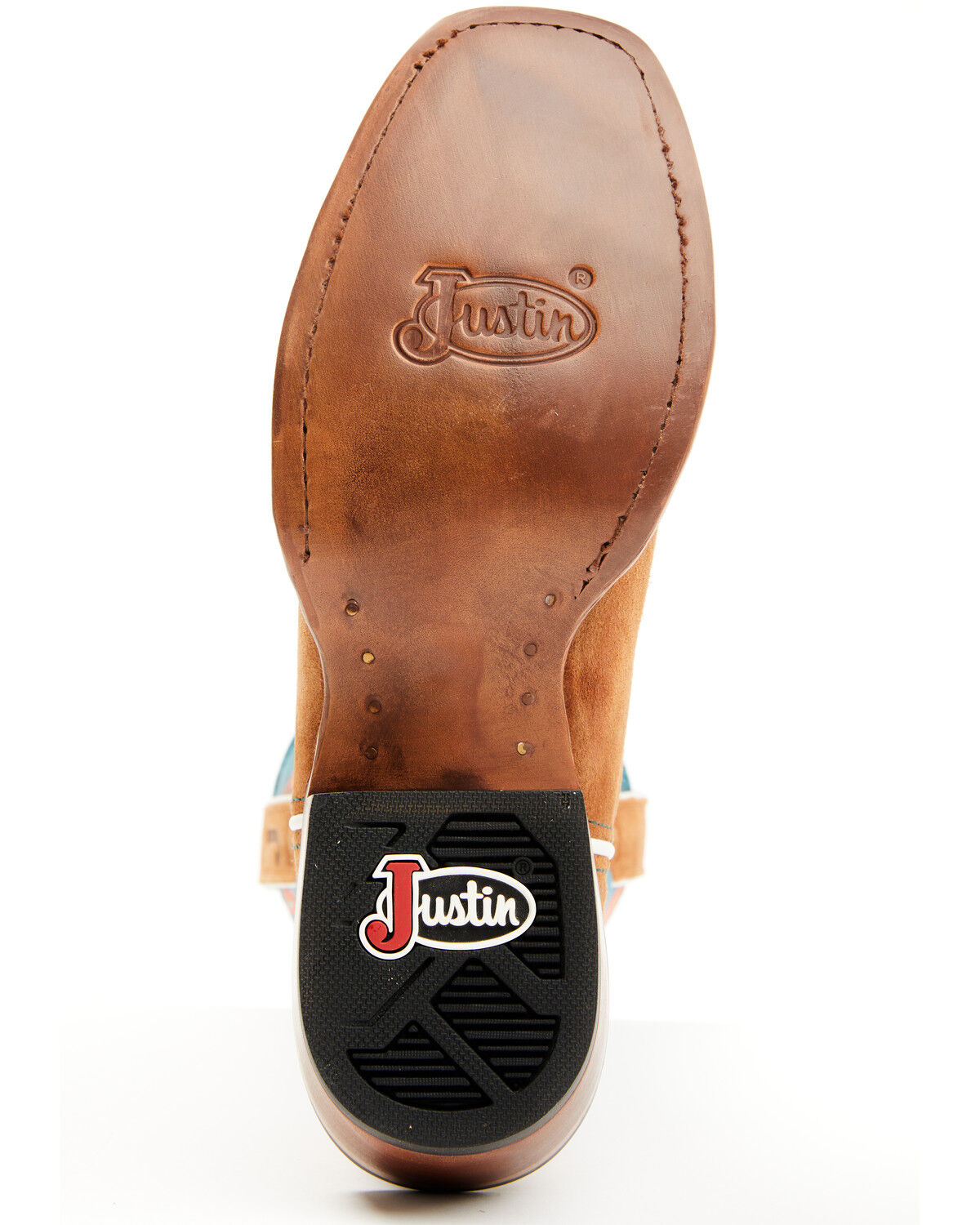 Image #7 - Justin Women's Breaking News Western Boots - Square Toe, Tan, hi-res