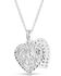 Image #2 - Montana Silversmiths Women's Country Charm Crystal Love Necklace, Silver, hi-res