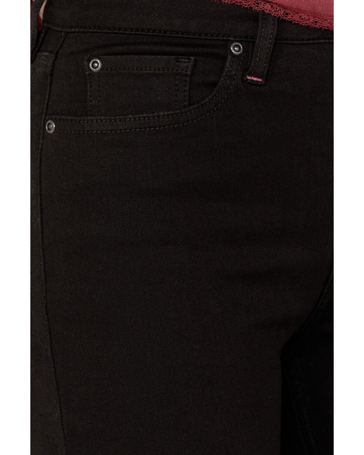 Image #2 - Idyllwind Women's Knight Legend High Rise Bootcut Super Stretch Denim Jeans, Black, hi-res