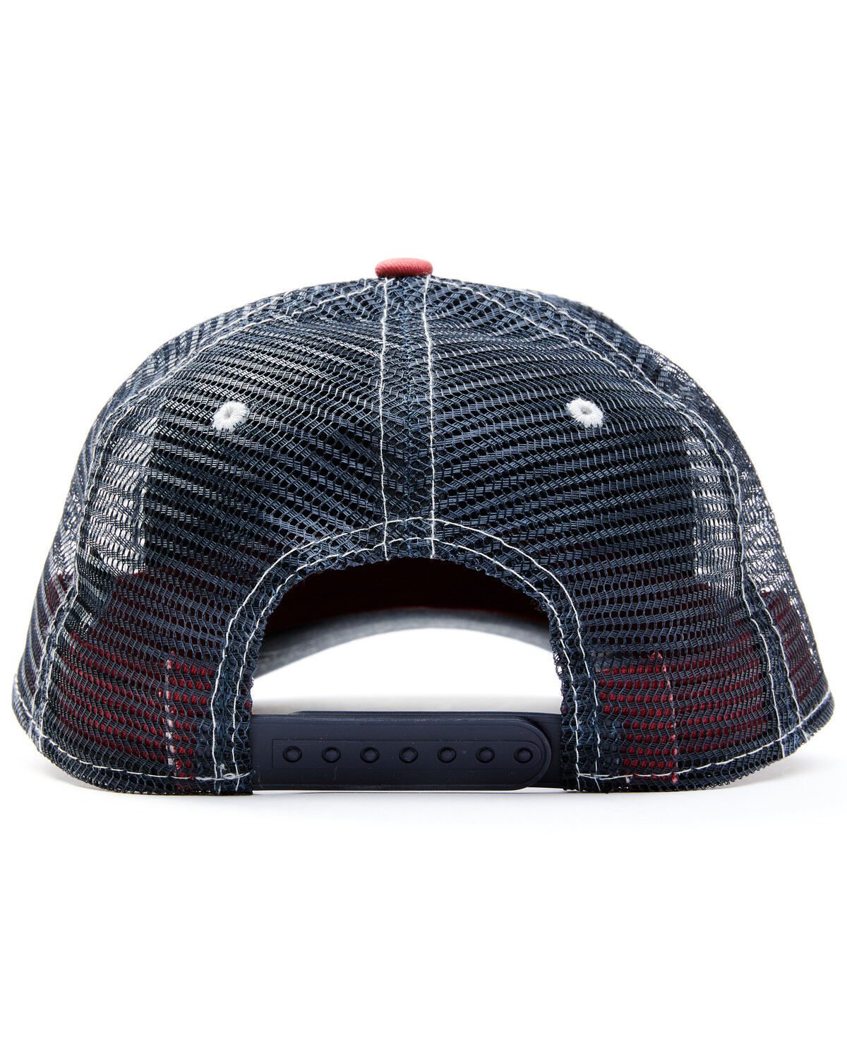 Image #3 - Cody James Men's Land Of The Free Embroidered Ball Cap, Red, hi-res