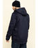 Image #2 - Hawx Men's FR Duck Hooded Work Jacket - Tall, Navy, hi-res
