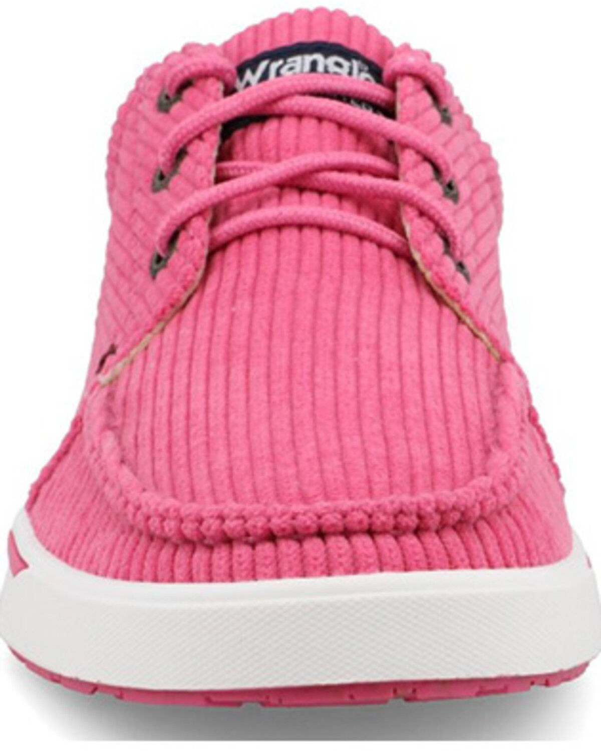 Image #4 - Twisted X Wrangler Women's Kicks Casual Shoes - Moc Toe, Pink, hi-res