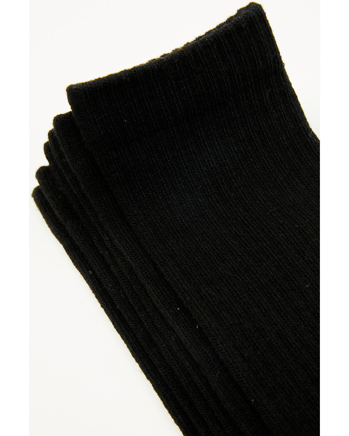 Image #2 - Cody James Men's Crew Socks - 3 Pack, Black, hi-res