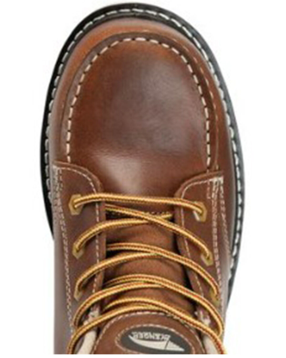 Image #5 - Avenger Men's Wedge 6" Mid Waterproof Lace-Up Work Boots - Carbon Nanofiber Toe, Brown, hi-res