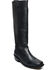 Oak Tree Farms Women's Black Pale Rider Pull on Boots - Square Toe, Black, hi-res