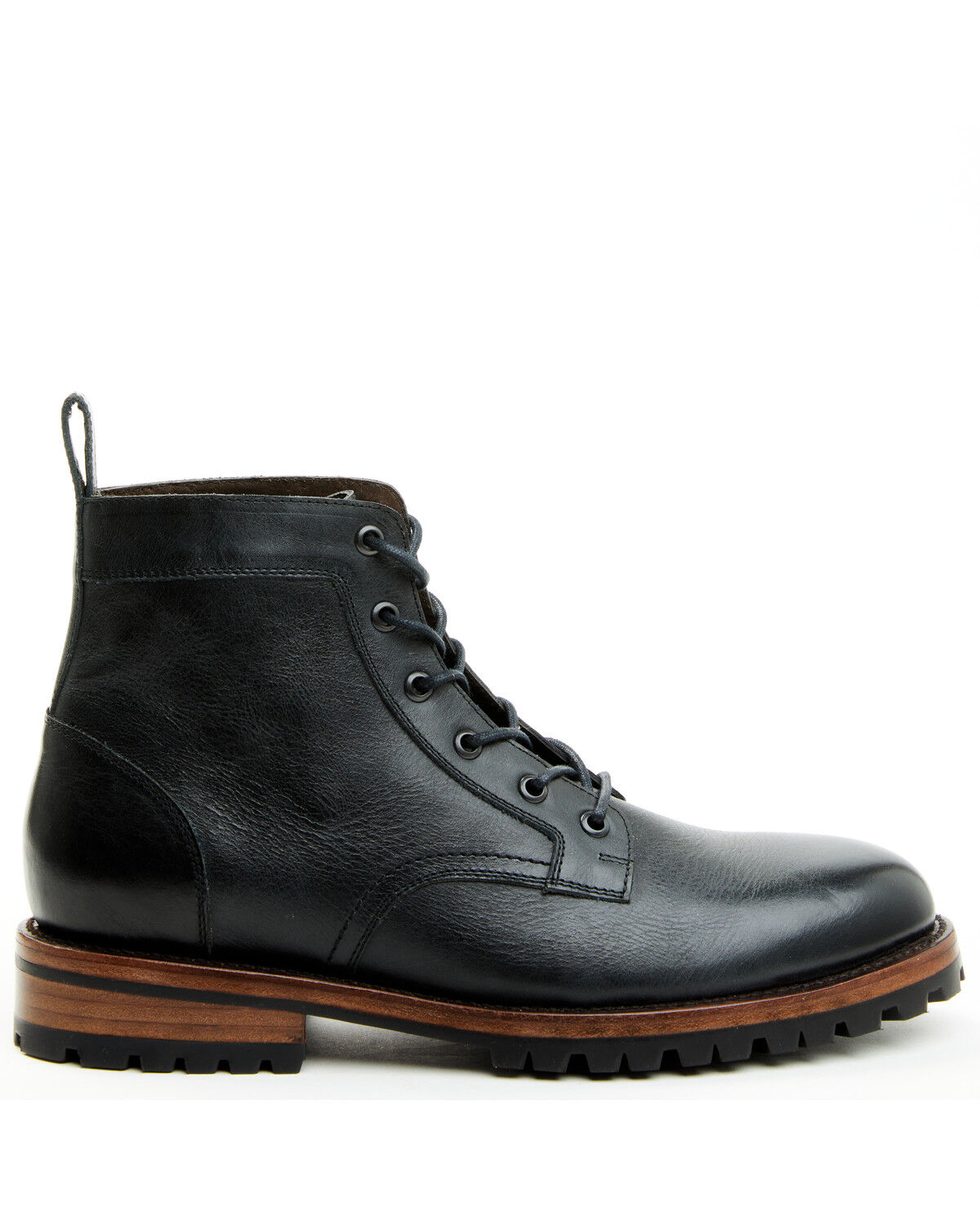 Image #2 - Brothers and Sons Men's Countryman Casual Boots - Round Toe, Black, hi-res