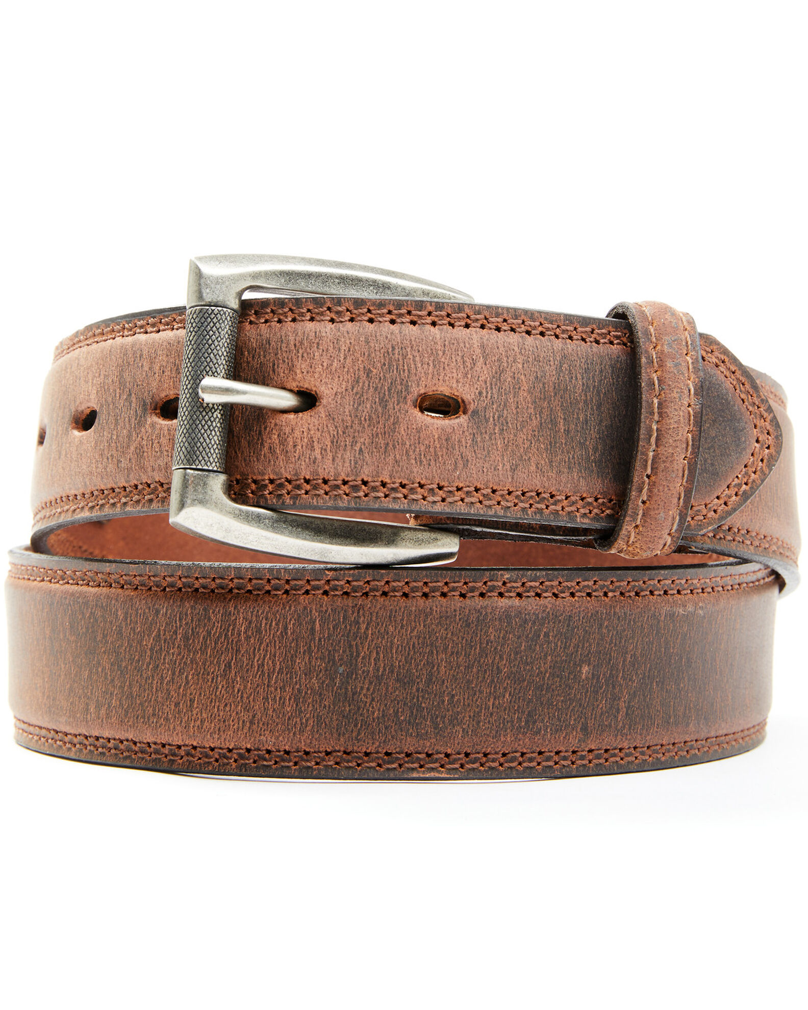 Phoenix International Buckcle Leather Mens Belt