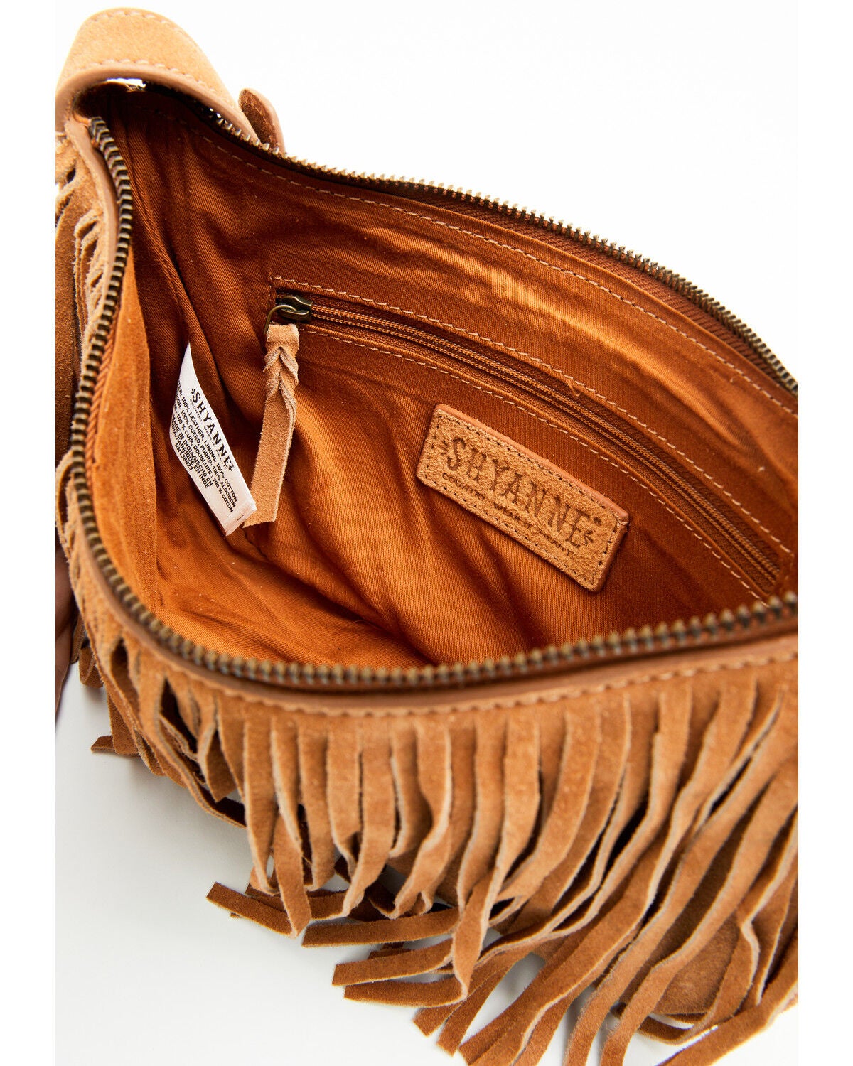 Image #3 - Shyanne Women's Maren Suede Fringe Shoulder Bag, Brown, hi-res