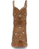 Image #4 - Black Star Women's Marfa Shortie Western Boots - Snip Toe, Caramel, hi-res