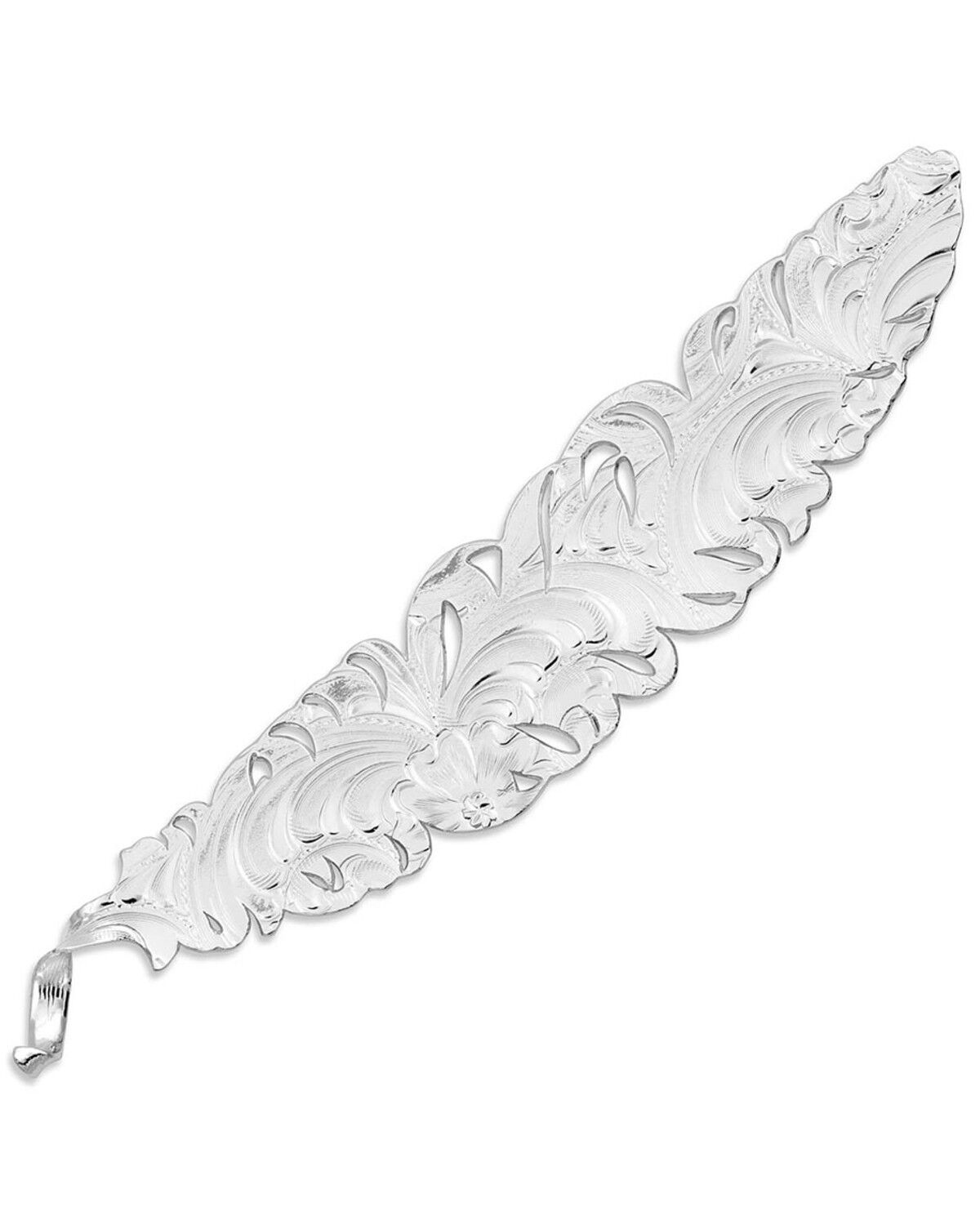 Image #2 - Montana Silversmiths Women's Classic Montana Hat Feather, Silver, hi-res