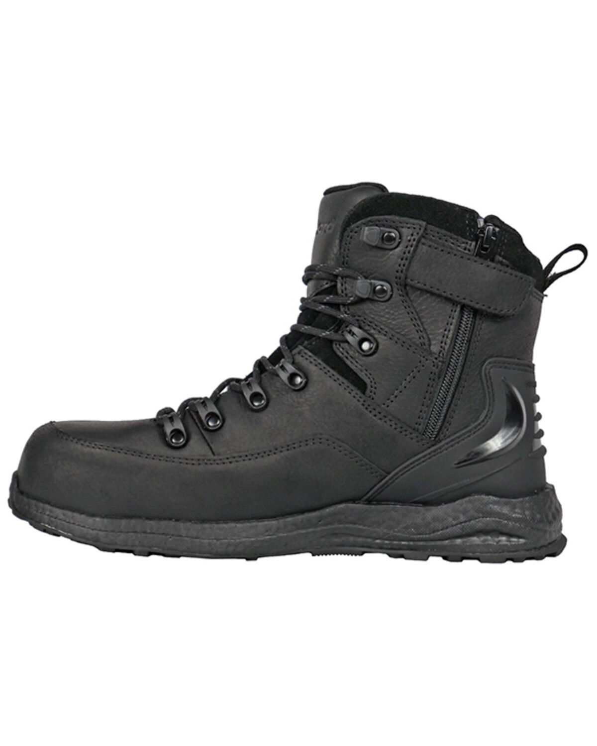 Image #3 - Die Hard Men's Ventura Lace-Up Work Boots - Composite Toe, Black, hi-res