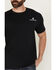 Image #3 - Smith & Wesson Men's Logo Short Sleeve Graphic T-Shirt, Black, hi-res