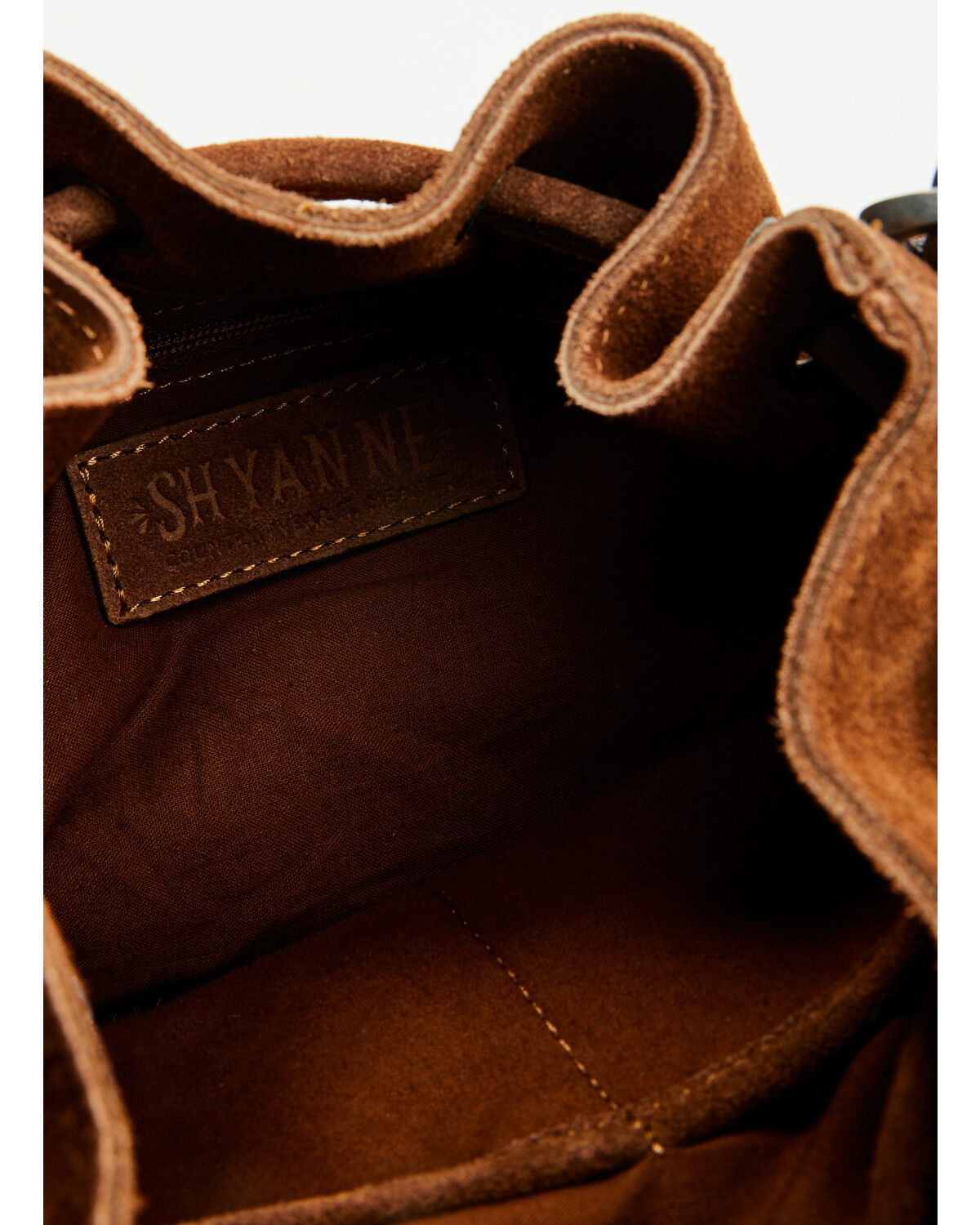 Image #4 - Shyanne Women's Danica Suede Fringe Crossbody Bag, Brown, hi-res