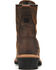 Image #7 - Carolina Men's 8" Waterproof Logger Boots - Soft Toe, Brown, hi-res