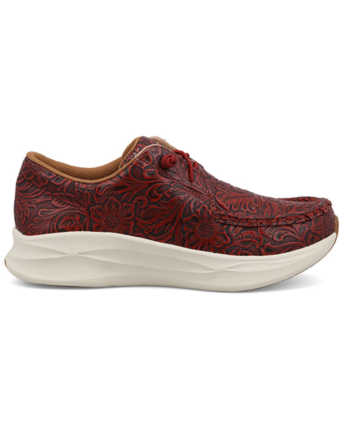 Image #2 - Twisted X Women's Feather X&trade; Casual Shoes - Moc Toe, Red, hi-res