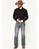 Image #1 - Rock & Roll Denim Men's Pistol Med Bootcut Jeans, Blue, hi-res