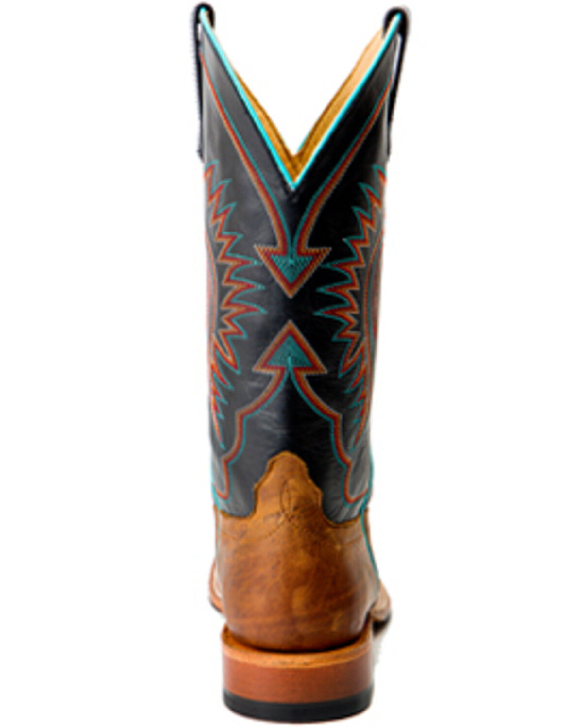 Image #3 - Horse Power Men's Bison Western Boots - Broad Square Toe, Brown, hi-res