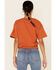 Image #4 - American Highway Women's Cowboy Love Affair Graphic Short Sleeve Tee, Rust Copper, hi-res