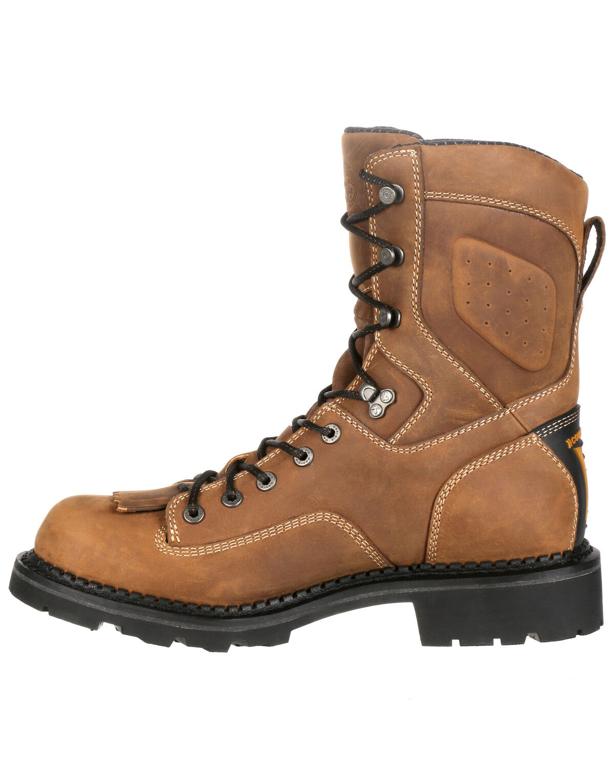 Image #3 - Georgia Boot Men's Comfort Core Waterproof Logger Boots - Composite Toe, Russett, hi-res
