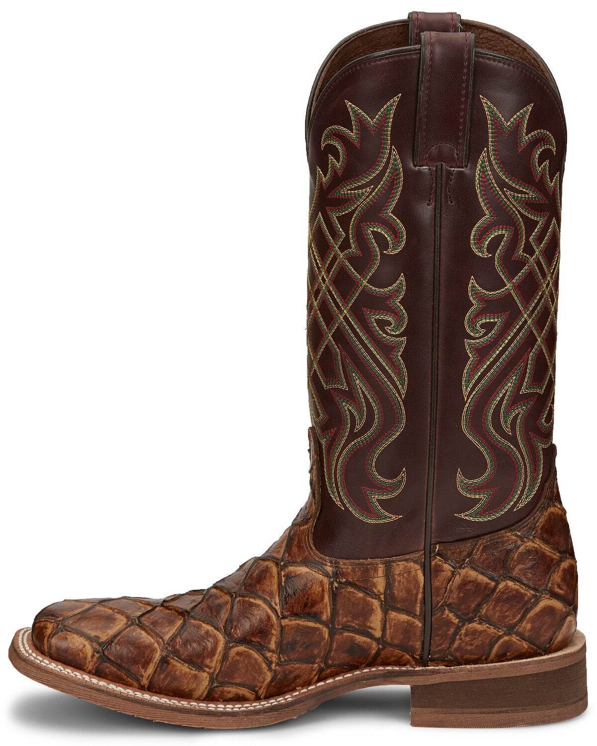 Image #3 - Nocona Men's Bryce Maple Western Boots - Broad Square Toe, , hi-res