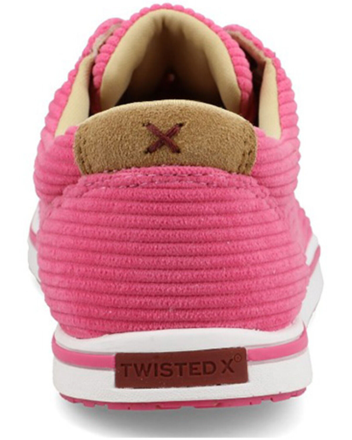 Image #5 - Twisted X Wrangler Women's Kicks Casual Shoes - Moc Toe, Pink, hi-res