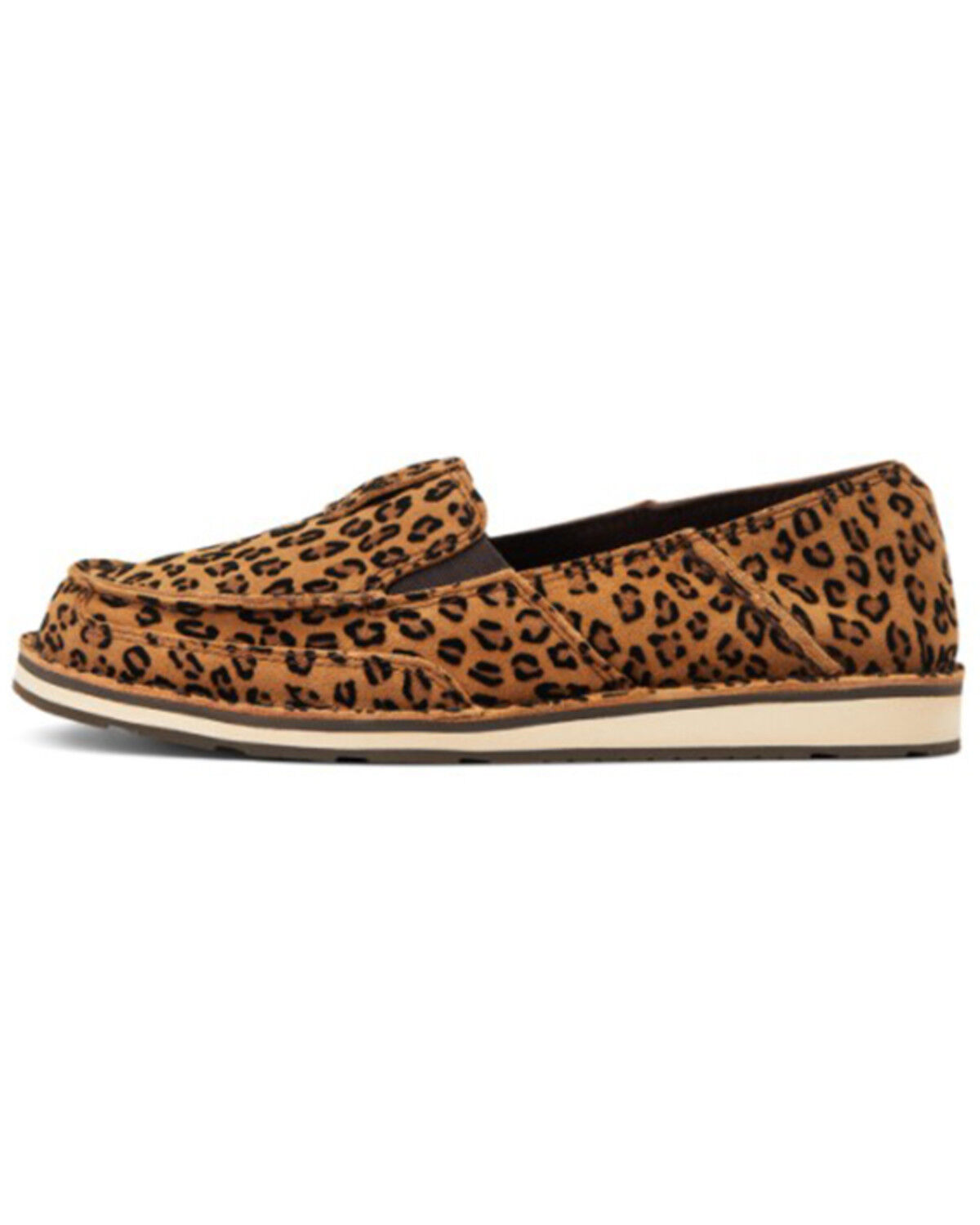 Image #2 - Ariat Women's Likely Leopard Full Vamp Casual Slip-On Cruiser - Moc Toe, Multi, hi-res