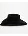 Image #3 - Justin Ryder 10X Felt Cowboy Hat, Black, hi-res