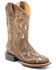 Image #1 - RANK 45&reg; Women's Melody Western Performance Boots - Broad Square Toe, Tan, hi-res