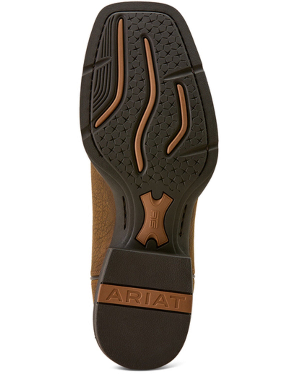 Image #5 - Ariat Men's Sport Big Country Performance Western Boots - Broad Square Toe, Brown, hi-res