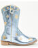 Image #2 - Wild + Rae Girls' Stars Western Boots - Round Toe, Blue, hi-res