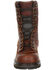 Georgia Boot Men's Amp LT Waterproof Low Heel Work Boots - Composite Toe, Brown, hi-res