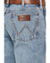 Image #4 - Wrangler Retro Men's 88MWZ Medium Wash Slim Straight Stretch Denim Jeans, Medium Wash, hi-res