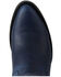 Image #6 - Lane Women's Plain Jane Tall Western Boots - Round Toe, Navy, hi-res
