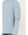 Image #3 - Hawx Men's Sundown Colorblock Hooded Long Sleeve T-Shirt, Light Blue, hi-res