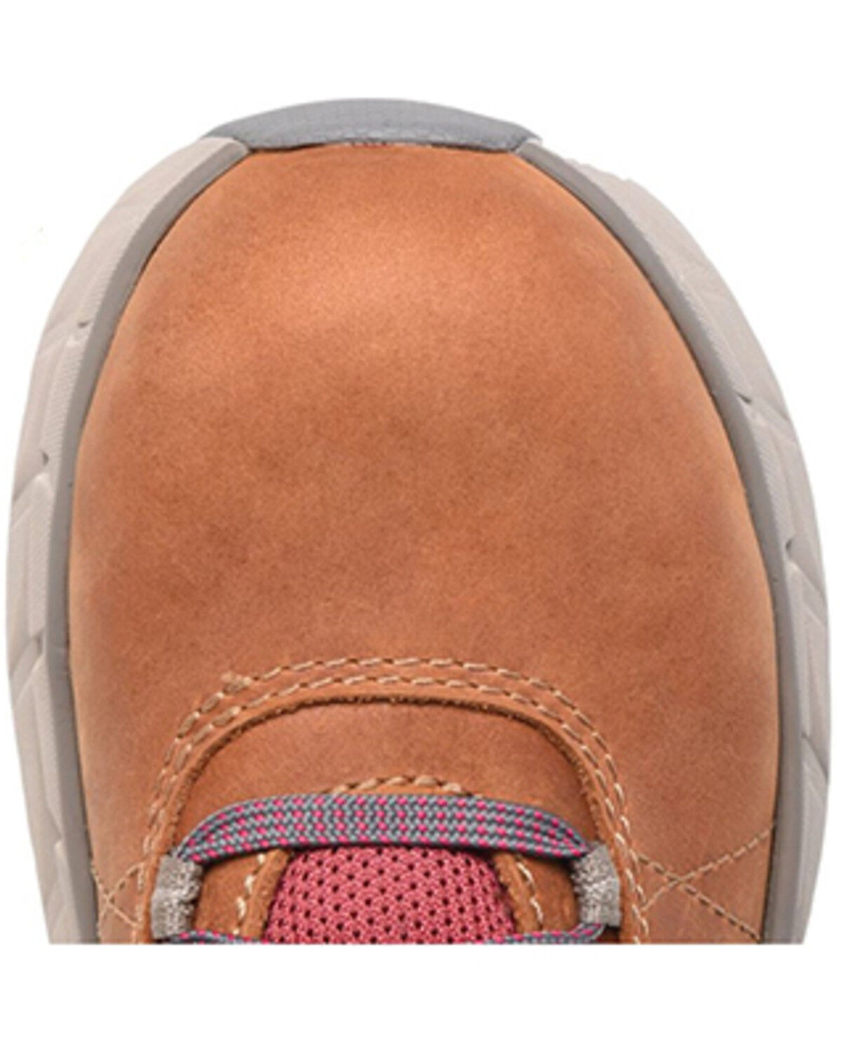 Image #6 - Carolina Women's Azalea Hi-Top Athletic Work Shoes - Composite Toe, Brown, hi-res